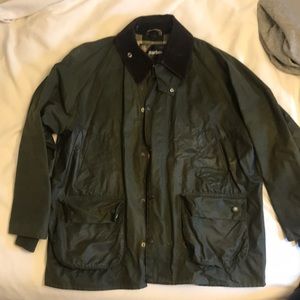 Barbour Bedale Waxed Field Jacket - Olive